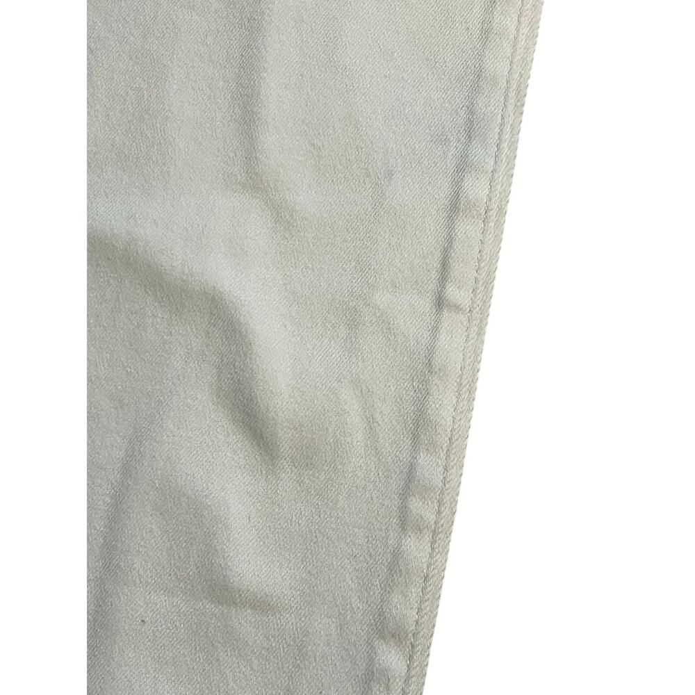 NWT PacSun Low Rise Boot Stretch Lace Up Front Jeans Off White Cream | Size 29 - Picture 8 of 8